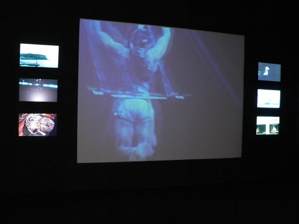 venice_2 installation shot from "The Importance of Small and Personal in the Times of Bigness" at Lithuanian Pavilion, Venice Biannual 2005, by Jonas Mekas