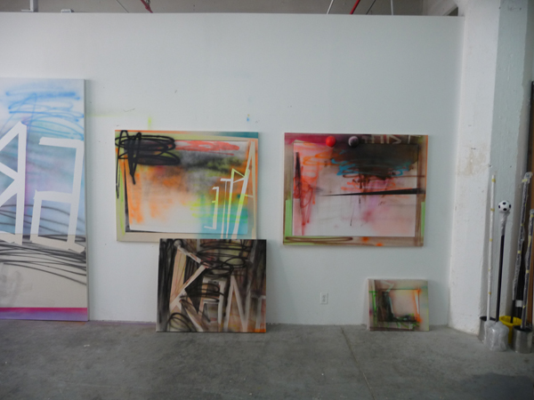 studio4 Wendy White's studio.