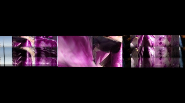 tesserae hot pink cali aqueduct, video still 1 TESSERAE HOT PINK CALI AQUEDUCT, 2009, HD video still. Total running time: 5 minutes. Courtesy of the artist.