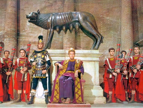 Christopher Plummer in Anthony Mannâs THE FALL OF THE ROMAN EMPI
